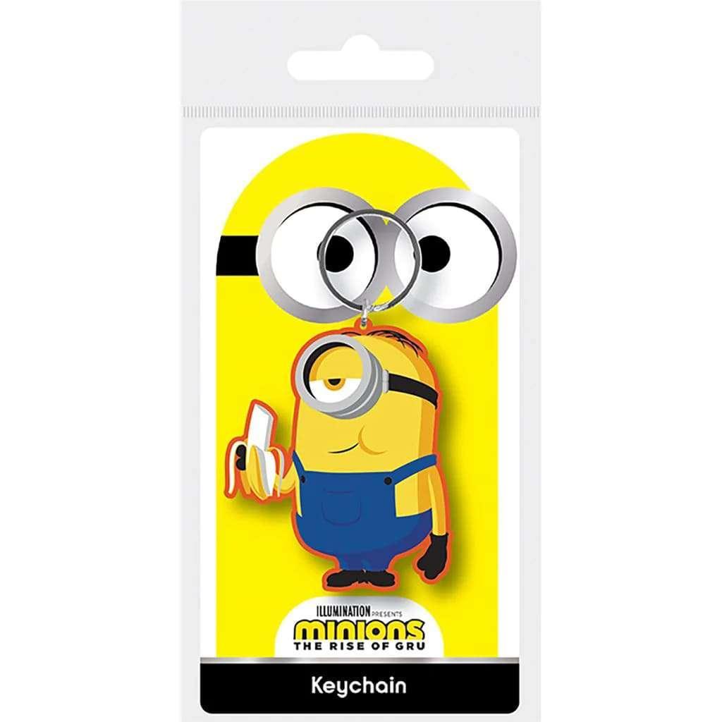 Minions stuart banana rubber Nyckelring