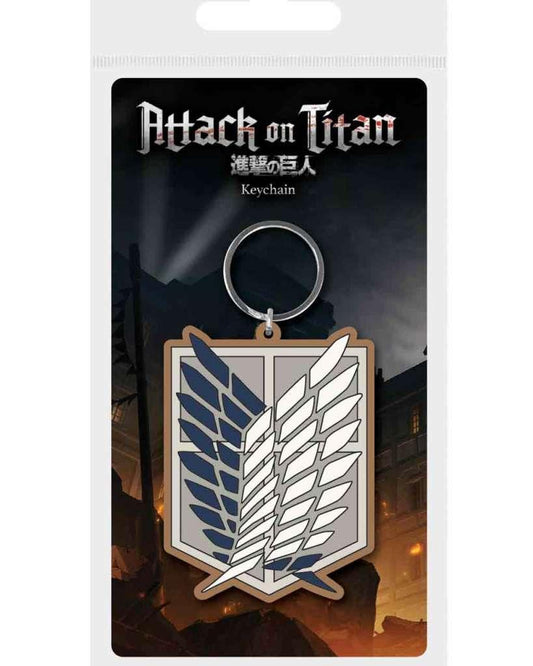 Attack on titan symbol - rubber Nyckelring