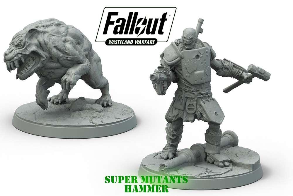 Fallout ww super mutants hammer