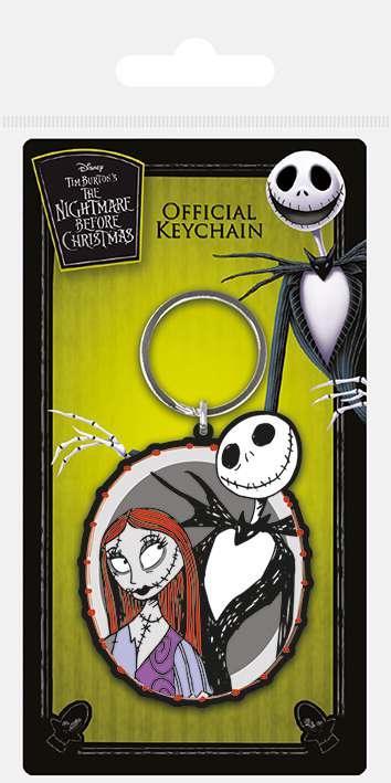 Nightmare Before Christmas jack & sally Nyckelring